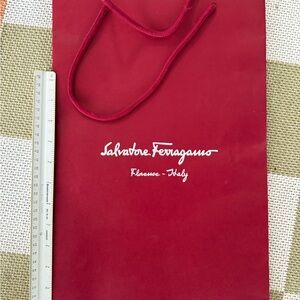 Salvatore Ferragamo shopping bag